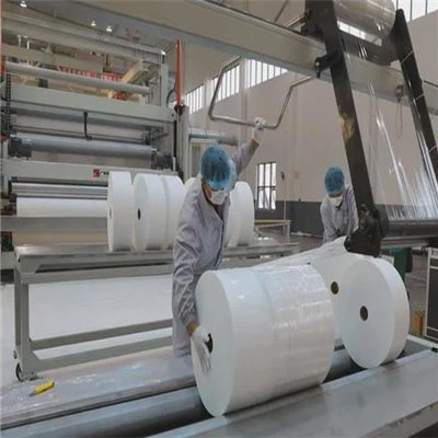 nonwoven fabric production
