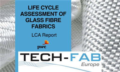 What are the benefits of TECH-FAB's life cycle assessment of European fibergl...