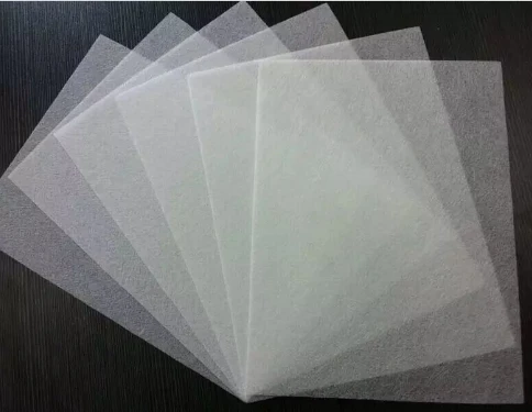 What are the common types of fiberglass mat?