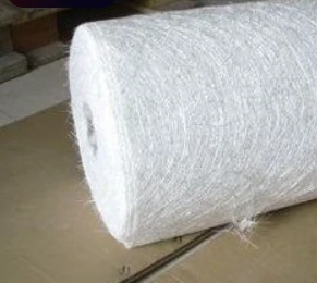Why is chopped fiberglass mat the preferred choice for complex, irregularly s...